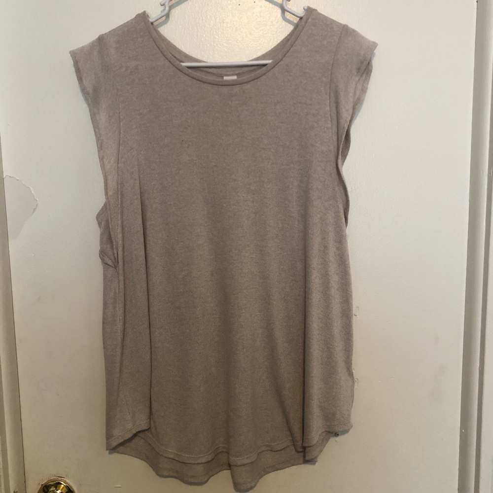 Old Navy Luxe Ruffle Cap Sleeve Top Size L